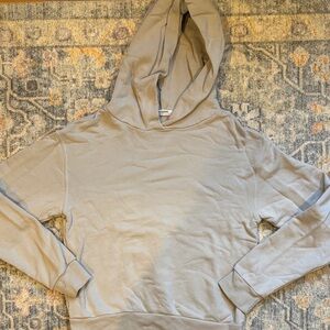 perfectwhitetee Heart Light Tan Hoodie sweatshirt